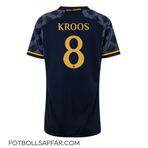 Real Madrid Toni Kroos #8 Bortatröja Dam 2023-24 Kortärmad